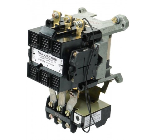 ПМА-4200 УХЛ4 В, 110В, 2з+2р, 63А, нереверсивный, с реле РТТ-221П 53,5-63,0А, IP00, пускатель электромагнитный (ЭТ)  ET055841  Электротехник