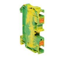 Клеммная колодка пружинная 6 Push-in земля PIT-6-pe  EKF