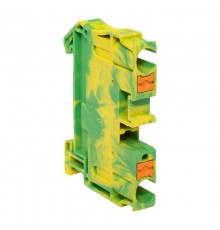 Клеммная колодка пружинная 6 Push-in земля PIT-6-pe  EKF