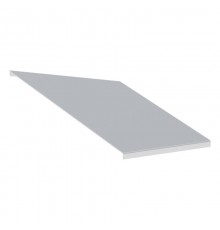 Крышка для переходника по ширине левостороннего лестничного усиленная 100х700х500 мм (2 мм) EKF  kwlltp100х700х500-2  EKF