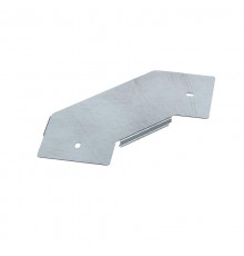 Крышка угла горизонтального 90 градусов Профи INOX (AISI 316) 100 (1,0 мм)  PR16.16916  Промрукав