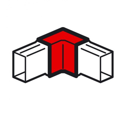 Внутренний угол - для мини-каналов Metra - 40x40  638181  Legrand