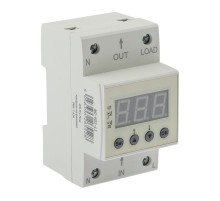 Реле контроля напряжения PRO NO-903-41 РКН-1 63А электронный дисплей  Б0050657  ЭРА