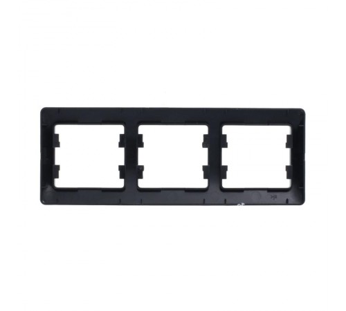 Glossa Антрацит Рамка 3-ая, горизонтальная  GSL000703  SE