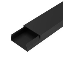 Кабель-канал черный 2-й замок в п/э 40х16 мм (30 м/уп) Промрукав  PR03.0214  Промрукав