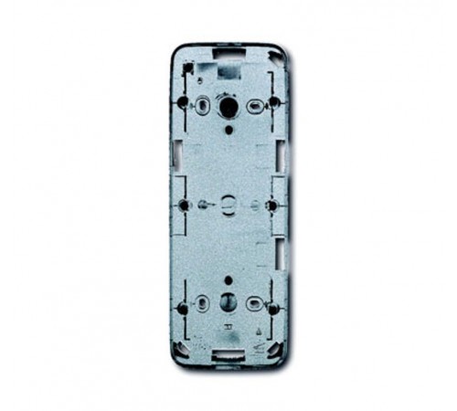 Коробка для открытого монтажа, 2 пост, серия future, цвет серебристо-алюминиевый  1799-0-0906   2CKA001799A0906  ABB