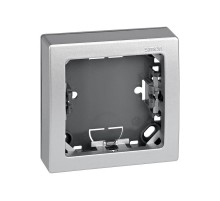 Simon 73 Рамка универсальная, 1 пост, 75*75мм, S73 Loft, алюминий  73610-63  Simon