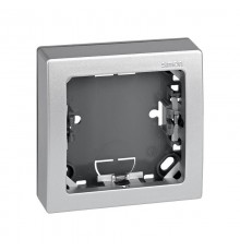 Simon 73 Рамка универсальная, 1 пост, 75*75мм, S73 Loft, алюминий  73610-63  Simon