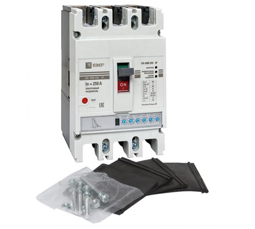 Выключатель автоматический ВА-99М  250/250А 3P 50кА с электронным расцепителем PROxima  mccb99-250-250me  EKF