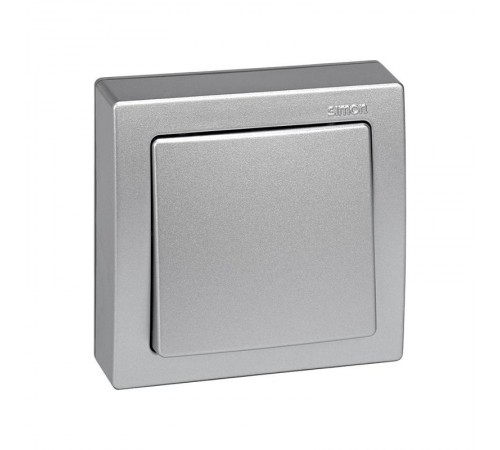 Simon 73 Клавиша для выключателя одноклавишного, S73 Loft, алюминий  73010-63  Simon