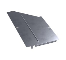 Крышка переходника правого Стандарт INOX (AISI 316) 600х400  PR16.5851  Промрукав