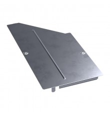 Крышка переходника правого Стандарт INOX (AISI 316) 600х400  PR16.5851  Промрукав