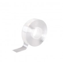 Нано-лента клейкая двухсторонняя многоразовая, 25 мм х 3 м  09-6030  REXANT