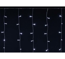 Гирлянда светодиодная бахрома 4,5х0,7 200W IP44 прозрачный шнур 230В транзитн подкл  LGDU301-2-200-L3-T-S-44  IEK