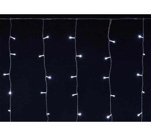 Гирлянда светодиодная бахрома 4,5х0,7 200W IP44 прозрачный шнур 230В транзитн подкл  LGDU301-2-200-L3-T-S-44  IEK