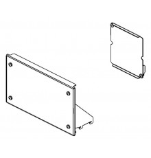 Комплект заглушки блока 3M2  R5M2W3M2BS  DKC