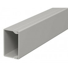 Мини-канал WDK с крышкой 25x40x2000 мм (высота борта 26 мм, крышка 40 мм) ПВХ серый RAL 7030  6026443  OBO Bettermann