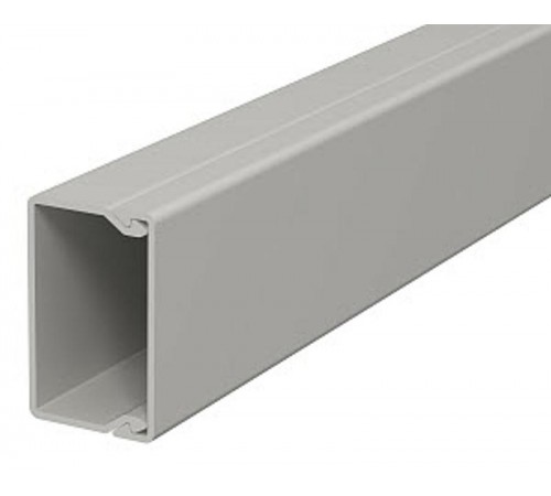 Мини-канал WDK с крышкой 25x40x2000 мм (высота борта 26 мм, крышка 40 мм) ПВХ серый RAL 7030  6026443  OBO Bettermann