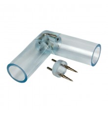 Комплектующие L - коннектор для двухжильного дюралайта ?13мм  124-311  NEON-NIGHT