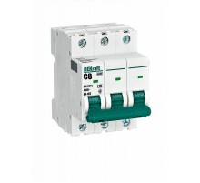 Выключатель автоматический трехполюсный ВА-103 3Р 8А характеристика C 6кА  12302DEK  DEKraft