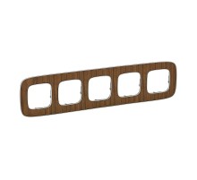 Valena ALLURE Орех Рамка 5-ая  754465  Legrand