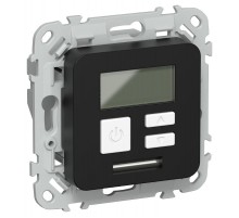 FLITE Термостат электронный с дисплеем 16А Т-ФлЧ черный  FI-RT11-K02  IEK