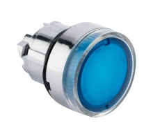 Исполнительный механизм кнопки XB4 синий плоский  возвратный без фиксации, с подсветкой EKF PROxima    XB4BW-B   EKF 