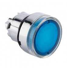 Исполнительный механизм кнопки XB4 синий плоский  возвратный без фиксации, с подсветкой EKF PROxima    XB4BW-B   EKF 