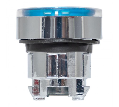 Исполнительный механизм кнопки XB4 синий плоский  возвратный без фиксации, с подсветкой EKF PROxima    XB4BW-B   EKF 