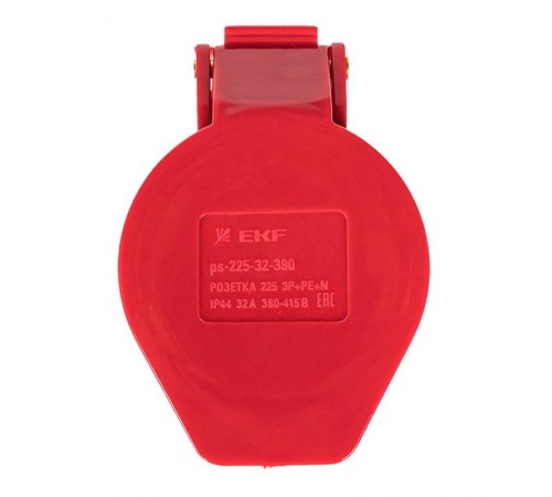 Розетка переносная 225 3Р+РЕ+N 32А 380В IP44 EKF PROxima  ps-225-32-380  EKF
