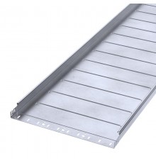 Лоток неперфорированный Профи INOX (AISI 316) 500х50x3000 (1,0 мм) (6 м/уп)  PR16.13674  Промрукав