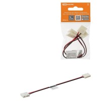 Коннектор для гибкого соединения двух светодиодных лент шириной 10 мм, (уп. 2 шт)  SQ0331-0403  TDM