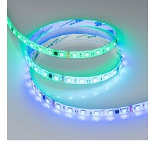 Светодиодная лента герметичная DMX-SE-B60-10mm 24V RGB-PX6 (14 W/m, IP65, 5060, 5m) (Arlight, бегущий огонь)  039607  Arlight