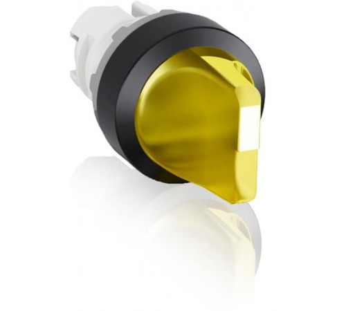 Переключатель M2SSV2-11Y желтый 2-х позиционный (только корпус) с подсветкой для установки в вертикальные посты  1SFA611221R1103  ABB