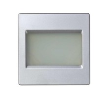 Simon 82 Накладка с полупрозрачным рассеивателем для системы "ждите-входите", S82, S82N, алюминий  82096-33  Simon