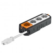 Коробка монтажная укомплектованная UT4 GST18i (3+1 розетки) с кабелем  7404684  OBO Bettermann