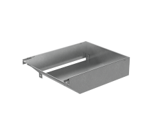 Угол вертикальный внешний L 50х500 мм с разворотом трассы на 90 град "ПЛЮС"  VLPDplus90-50-500-L  КМ-профиль