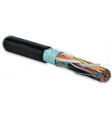 Кабель витая пара FUTP50-C3-S24-OUT-PE-BK (FTP50-C3-SOLID-OUTDOOR) экF/UTP,к3,50п(24AWG),одн(solid),э-ф,вне,UV PE,-40°C-+60°C,чер  19896  Hyperline