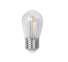 Лампа светодиодная для белт-лайта PLED- ECO- S14 1w E27 2700K CLEAR  .5040625  Jazzway