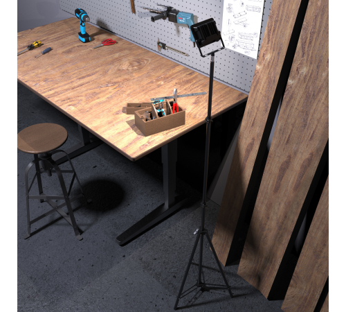 Напольная тренога для установки кольцевого светильника 70*680мм / 740*2080мм  RL100  Gauss