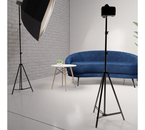 Напольная тренога для установки кольцевого светильника 70*680мм / 740*2080мм  RL100  Gauss