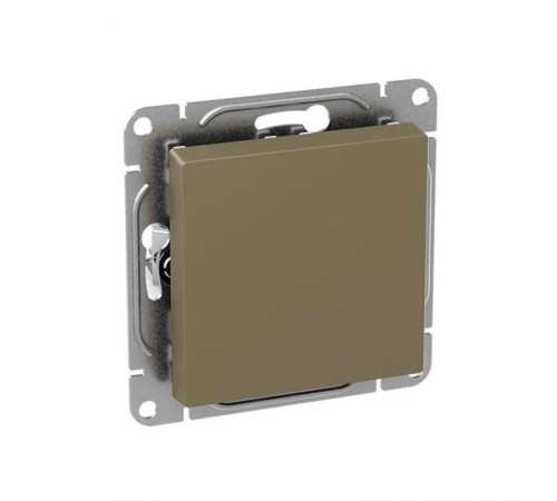 Механизм выключателя, одноклавишный, кнопочный, шампань Эпика  UP1-SWC-13 EKF