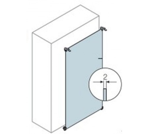 Плата монтажная стальная для шкафа GEMINI (Размер6)  1SL0264A00  ABB