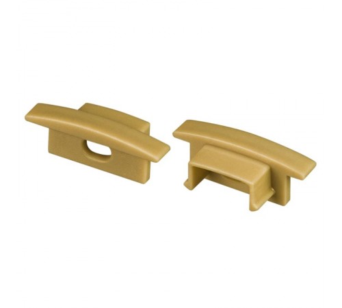 Заглушка LINE-2308-F GOLD с отверстием (Arlight, Пластик)  039999  Arlight