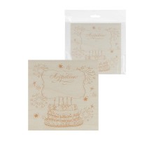 Набор досок для выжигания "Открытки", 150х150 мм, 5 шт., пакет,  SQ1025-1206  TDM