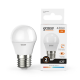 Лампа светодиодная LED 6Вт E27 220В 2700К Elementary шар  53216  Gauss