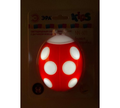 Ночник NN-601-LS 0,5Вт светодиодный красный  Б0019094  ЭРА