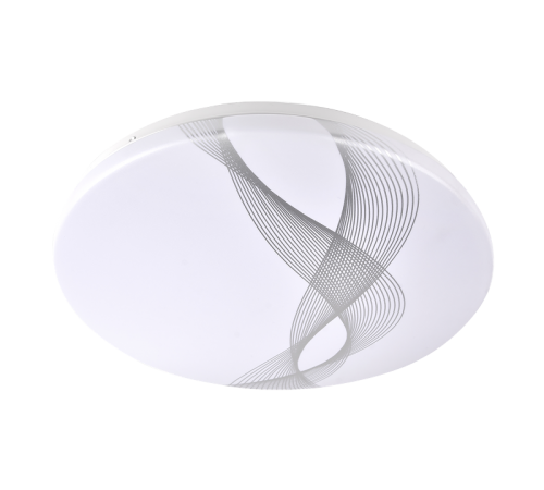 Светильник светодиодный декоративный бытовой PPB WAVE 12w 4000K IP20 D215*50  .5024625  Jazzway