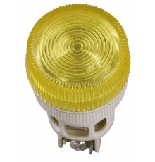 Лампа ENR-22 сигнальная d22мм желтый неон/240В цилиндр   BLS40-ENR-K05  GENERICA