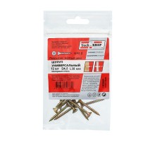 Саморез ШУж 4,5х35 пот. гол. (12 шт) - пакет ( 0,033 кг)  102501  Tech-KREP